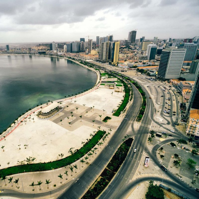 Luanda the capital of Angola and former Portuguese colony.